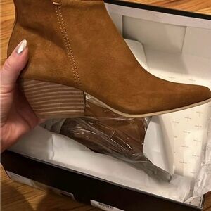 Dolce Vita Tan Ankle Booties